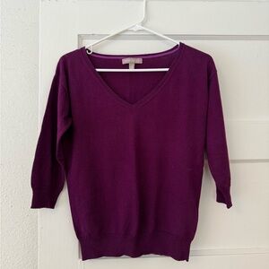 Striking Purple Sweater